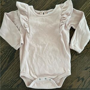 Jamie Kay cotton ruffled bodysuit, sz 2